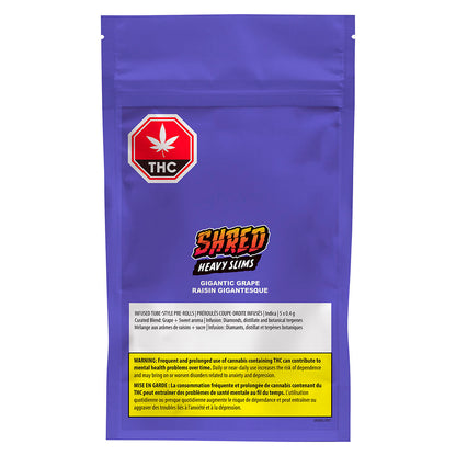 SHRED Gigantic Grape Slims Infused Pre-Roll