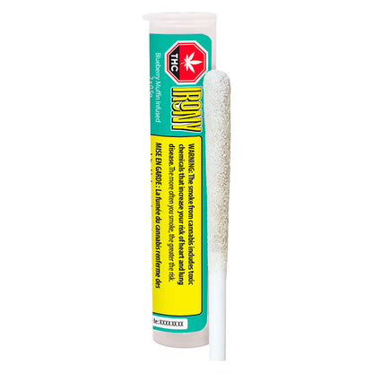 Irony Blueberry Muffin Diamond & Terp Infused Pre-Roll