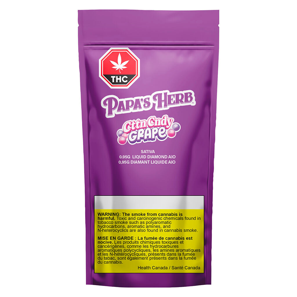 Papa's Herb Cttncndy Grape Diamond Disposable