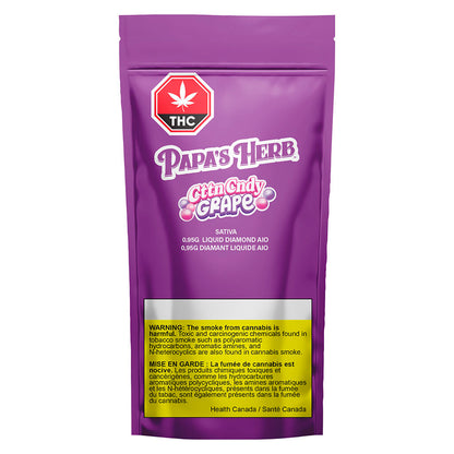 Papa's Herb Cttncndy Grape Diamond Disposable