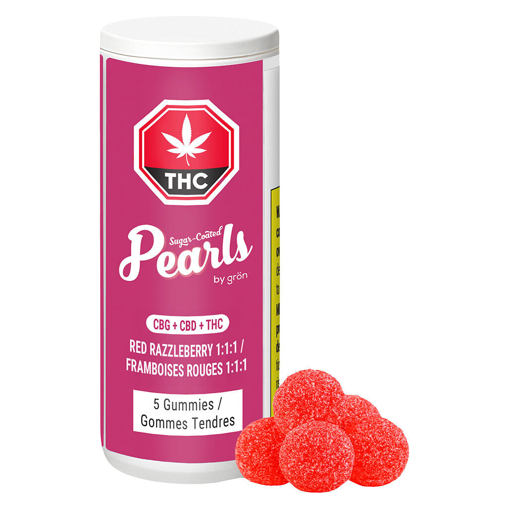 Pearls Red Razzleberry CBG Soft Chew