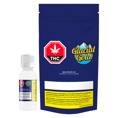 Glacial Gold Mega CBD 200 Oil