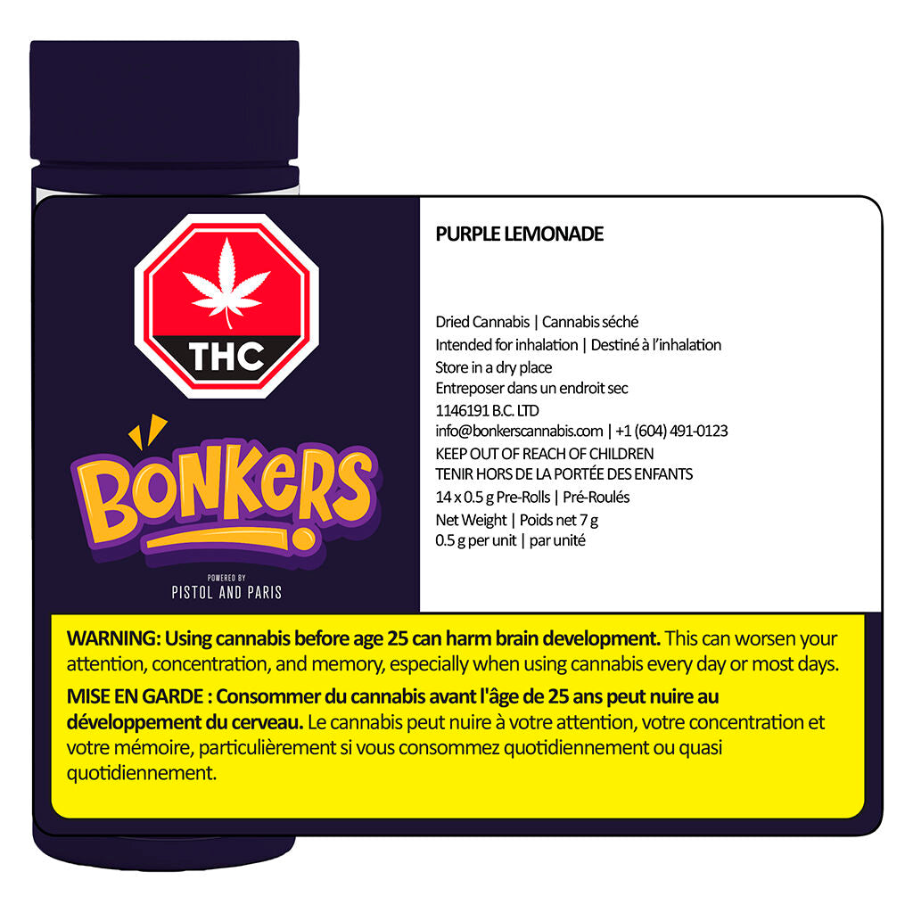 Purple Lemonade Pre-Roll | Smokey's