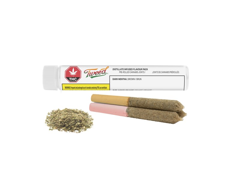 Dark Mentha Infused Pre-Roll | Smokey's