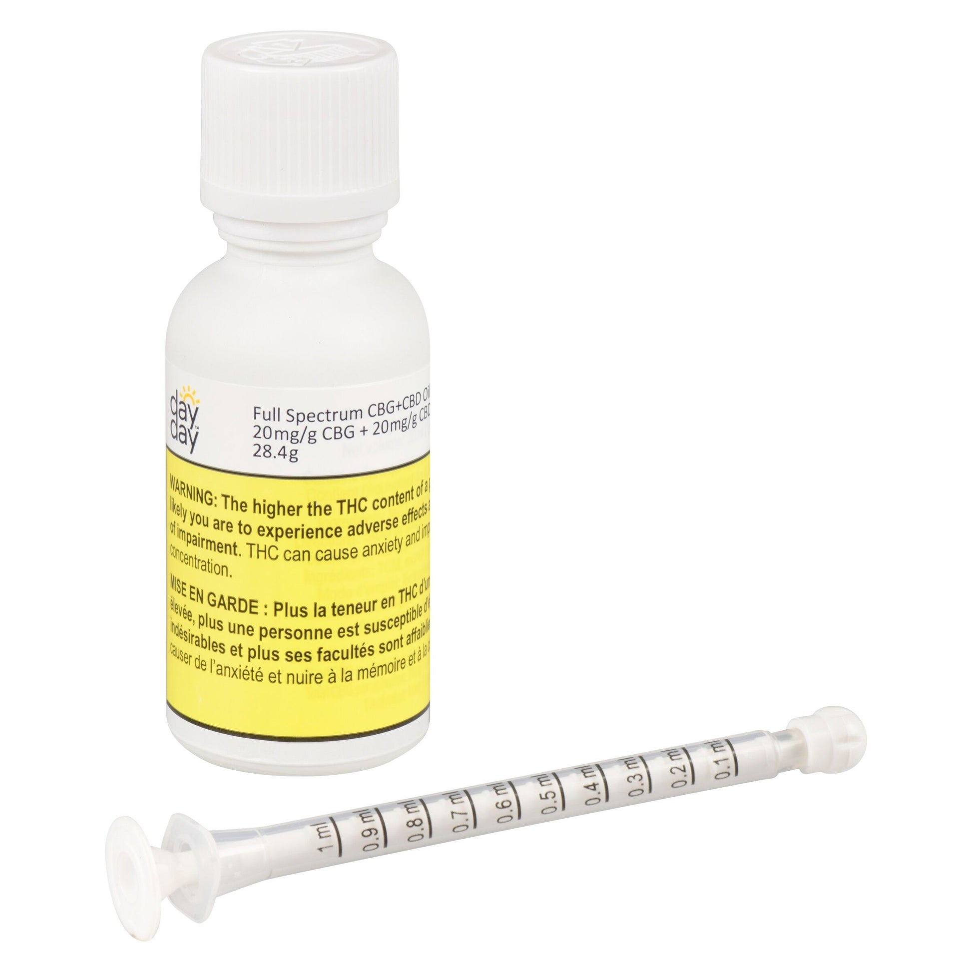 DayDay Full Spectrum CBG:CBD Oil
