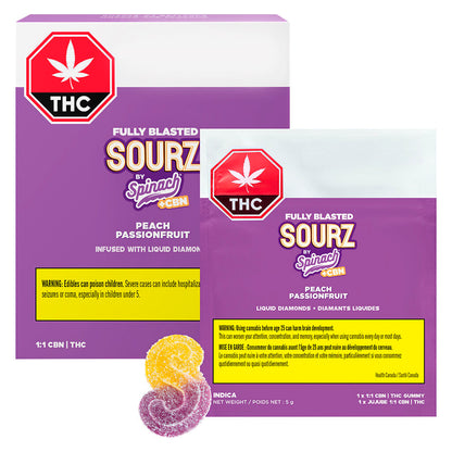 Peach Passionfruit CBN Soft Chew | Smokey's