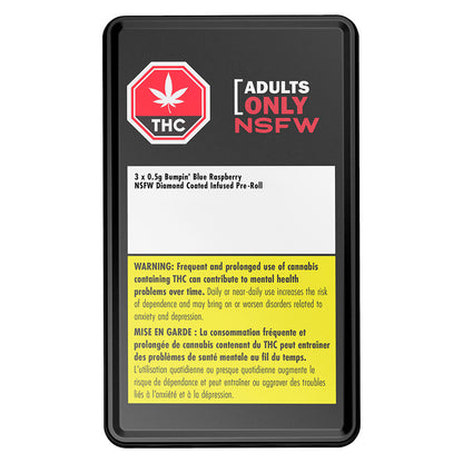 Adults Only Bumpin' Blue Diamond Coated Infused Pre-Roll