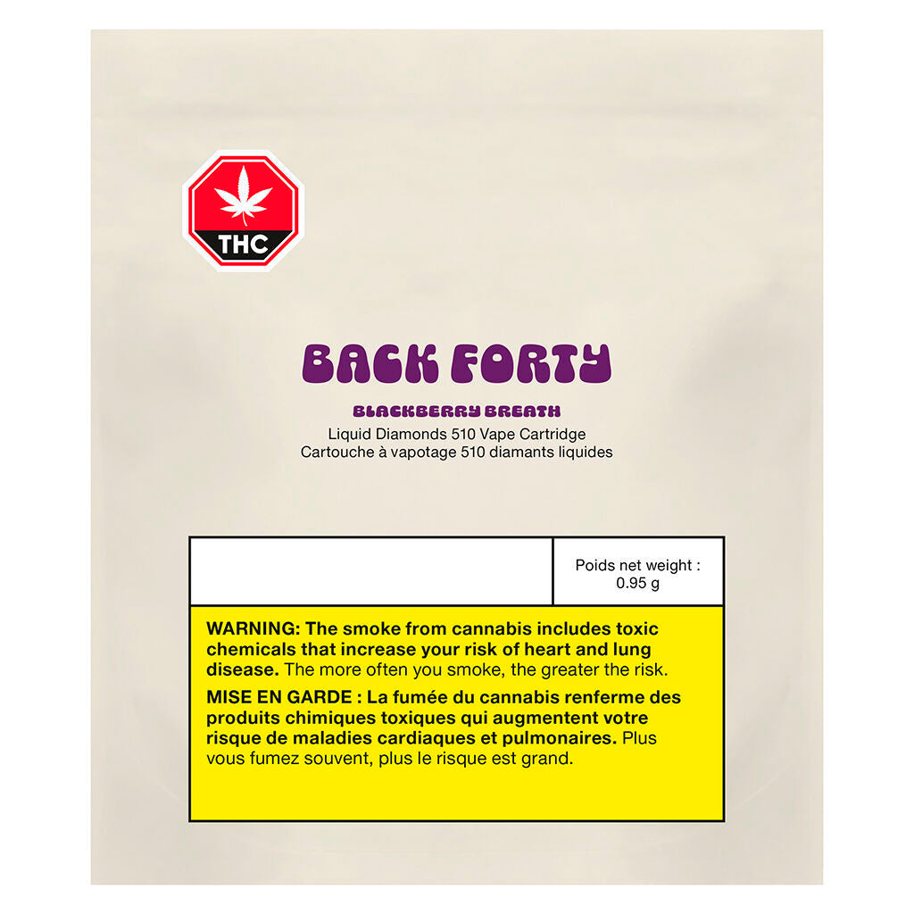 Blackberry Breath Diamond Cartridge | Smokey's