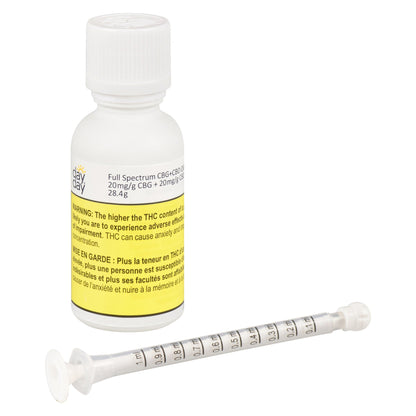 Full Spectrum CBG:CBD Oil | Smokey's