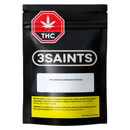 3Saints Black Afghan Hash