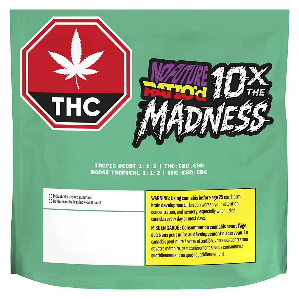 Ratio'd Tropic Boost CBG Soft Chew | Smokey's