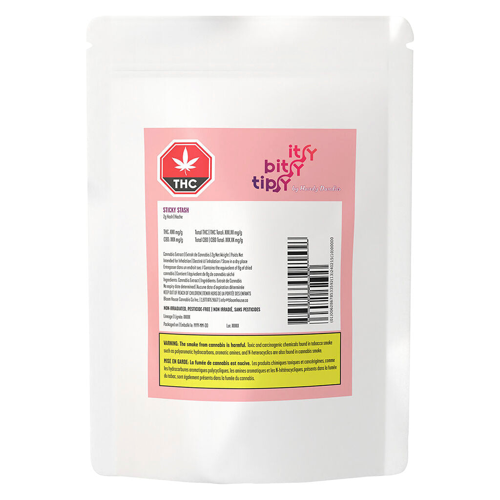 Itsy Bitsy Tipsy Sticky Stash Hash | Smokey's