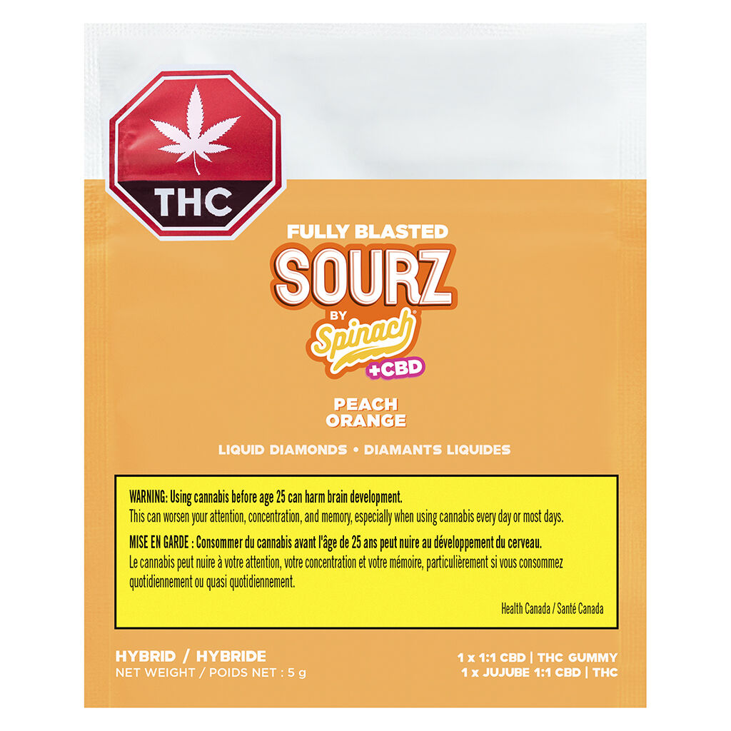 Peach Orange Soft Chew | Smokey's