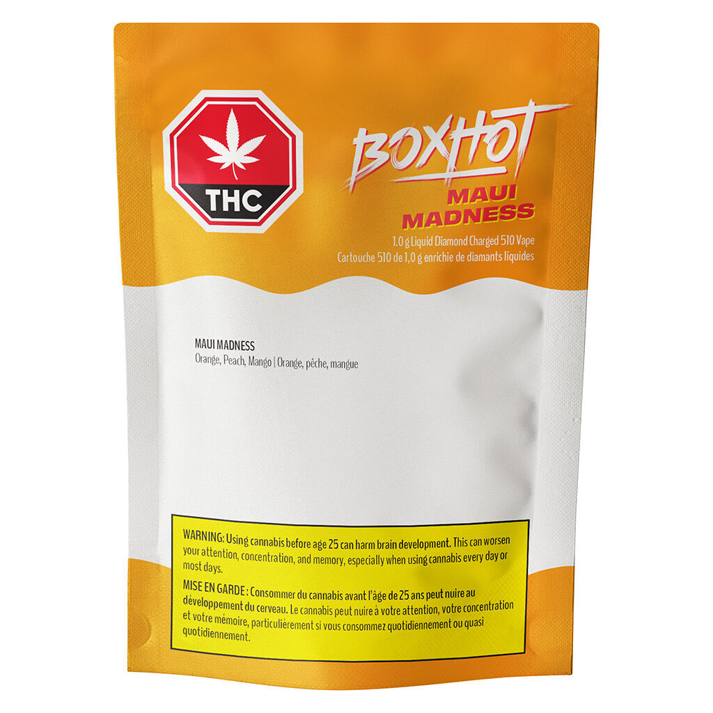 BOXHOT Maui Madness Diamond Charged Cartridge