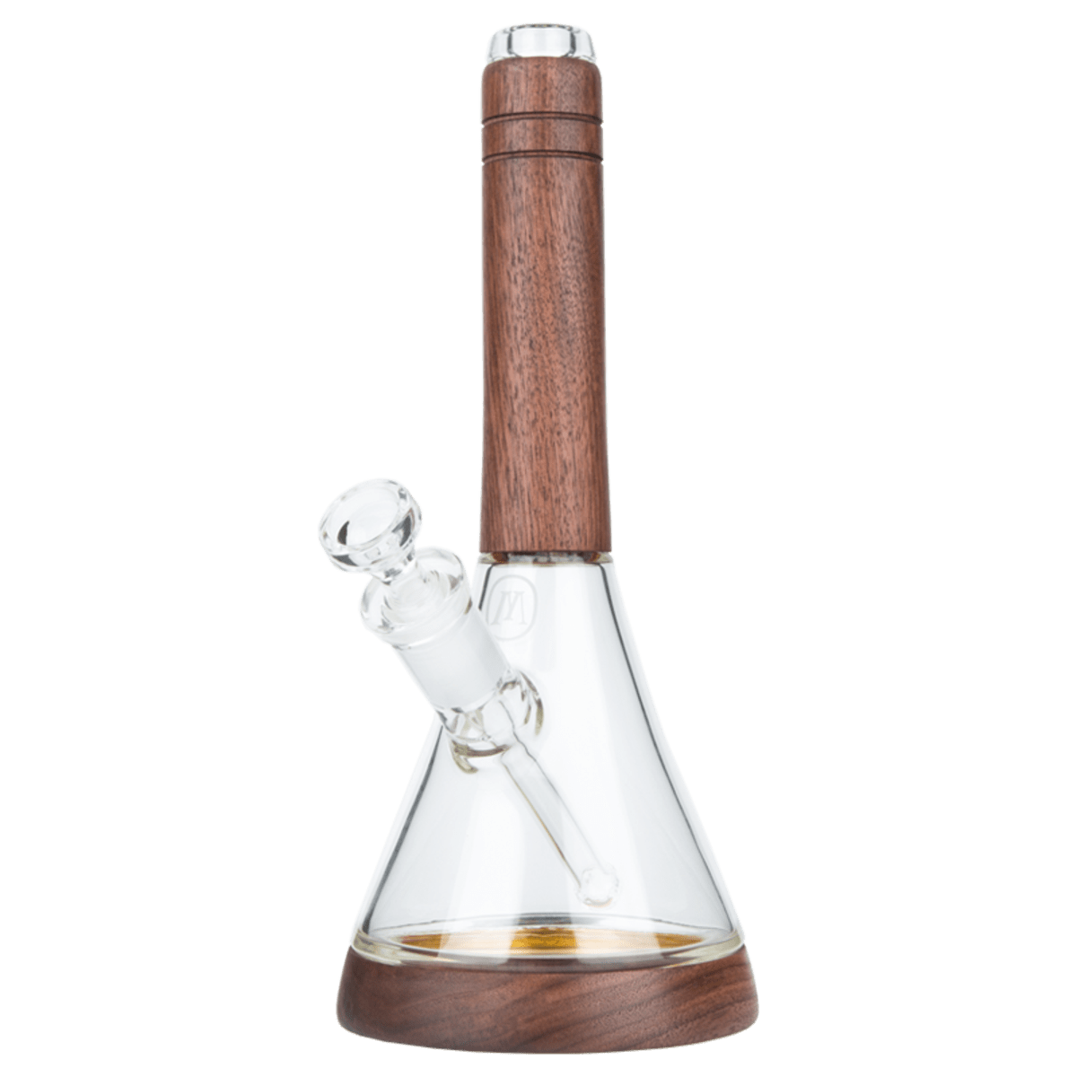 Glass & Walnut Water Pipe | Smokey's