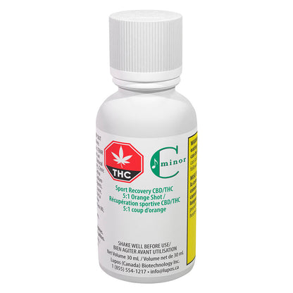 Sport Recovery 5:1 CBD/THC Orange Shot | Smokey's