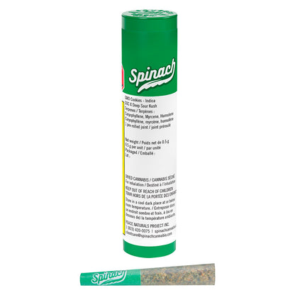 Spinach GMO Cookies Pre-Roll