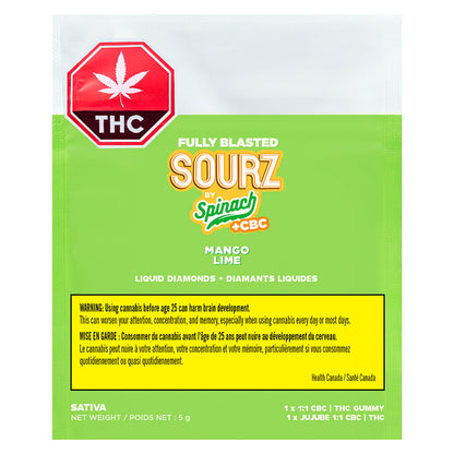 Spinach FEELZ Mango Lime CBC Soft Chew