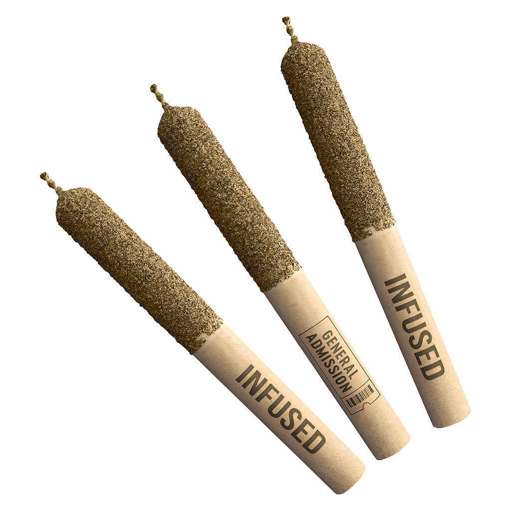 General Admission Blackberry Jam Diamond Coated Infused Pre-Roll | Smokey's