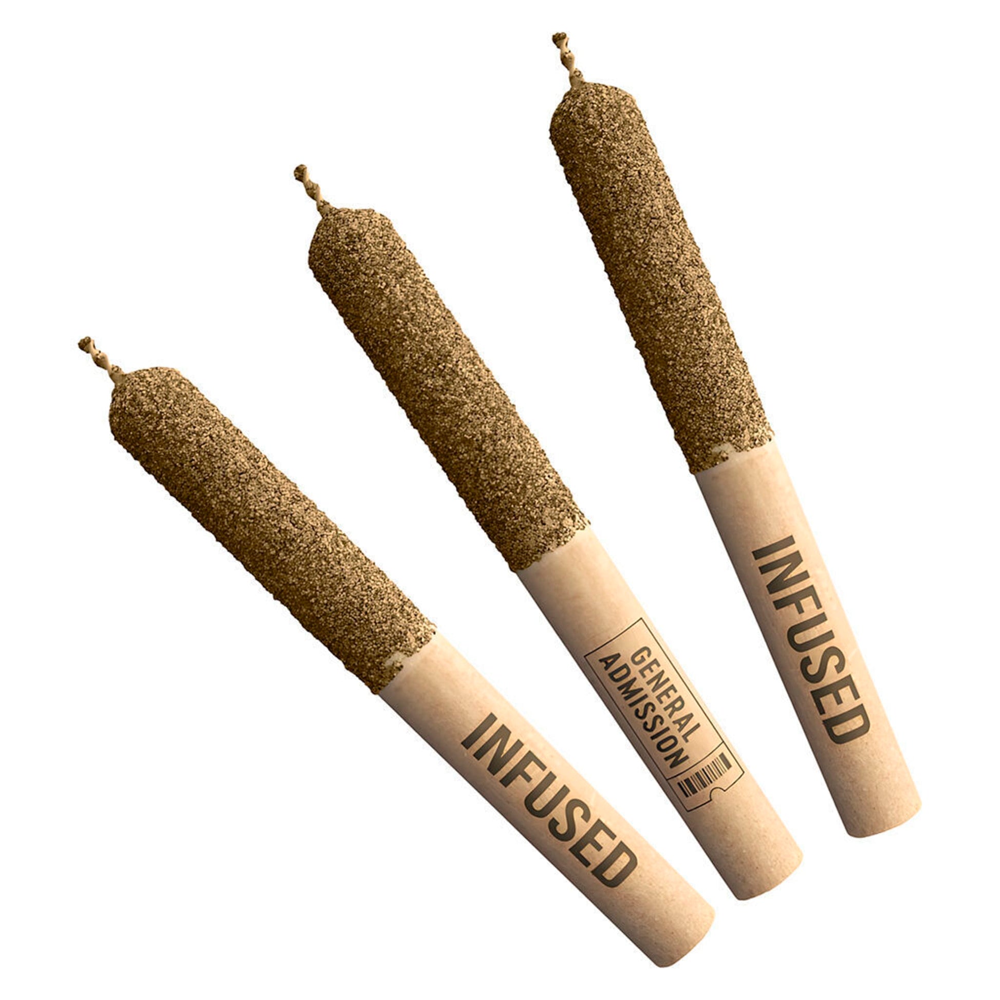 General Admission Blackberry Jam Diamond Coated Infused Pre-Roll | Smokey's