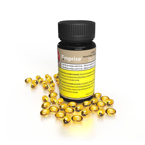 Emprise Balanced Softgels — Smokey's | Capsules | Cannabis Delivery & Pickup