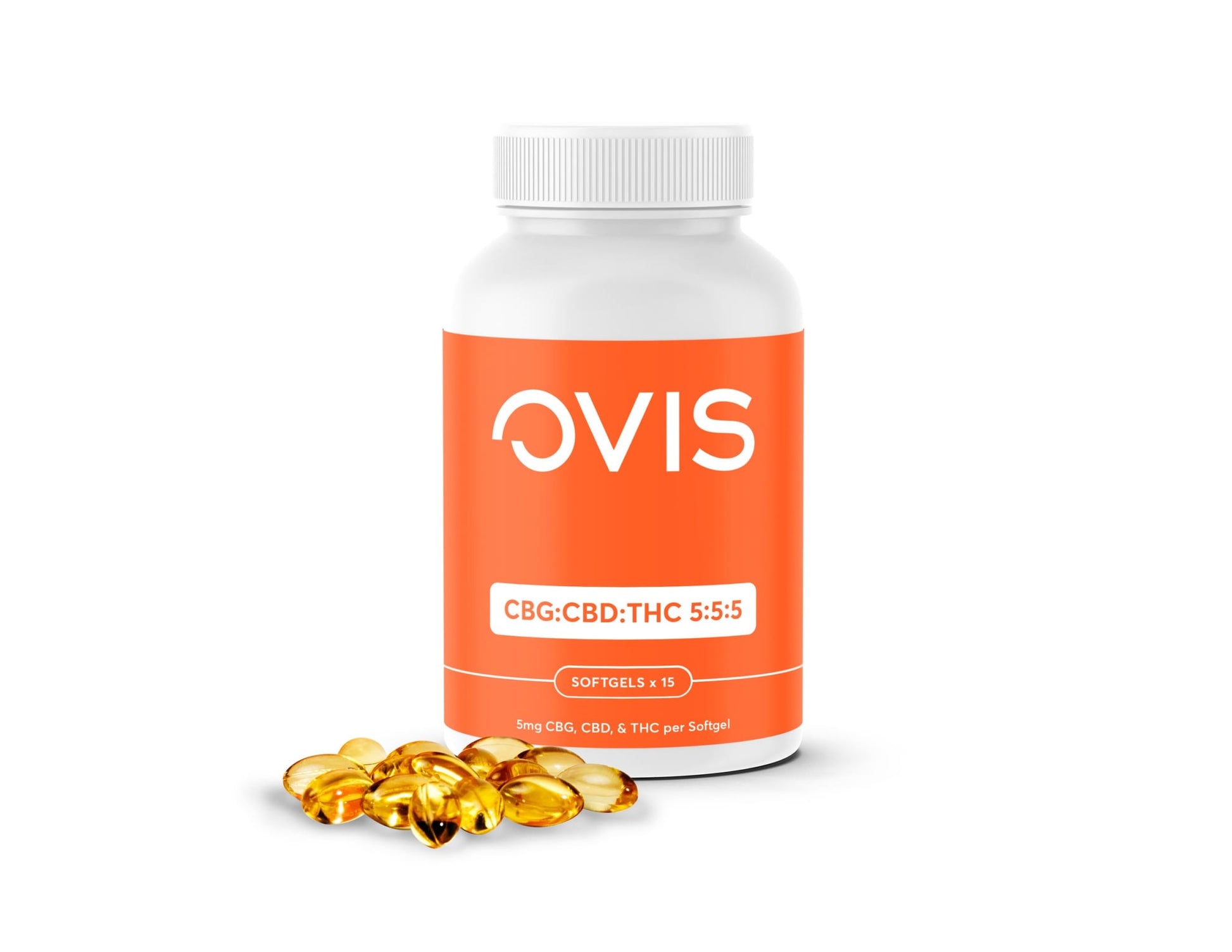 Ovis CBG:CBD:THC Softgels | Smokey's