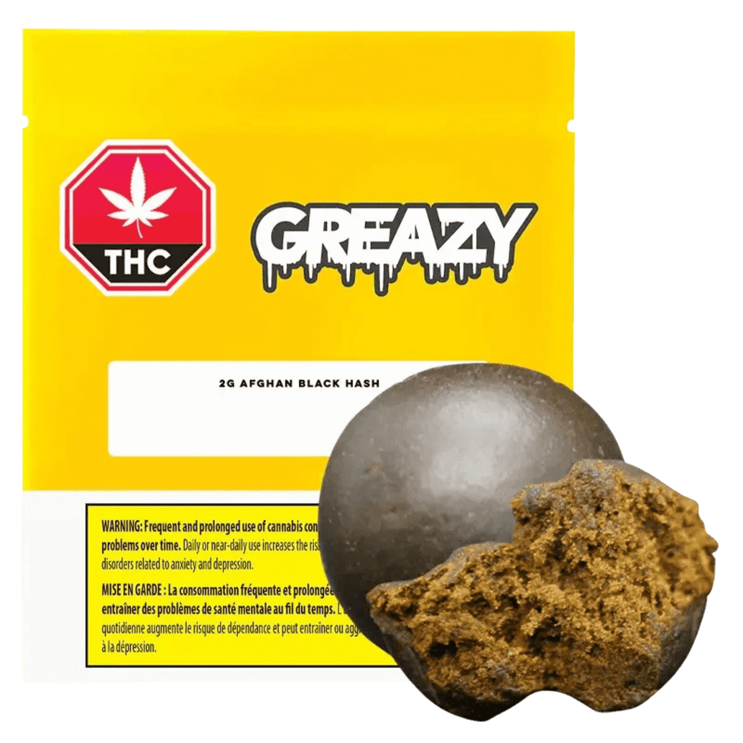 GREAZY Afghan Black Hash | Smokey's