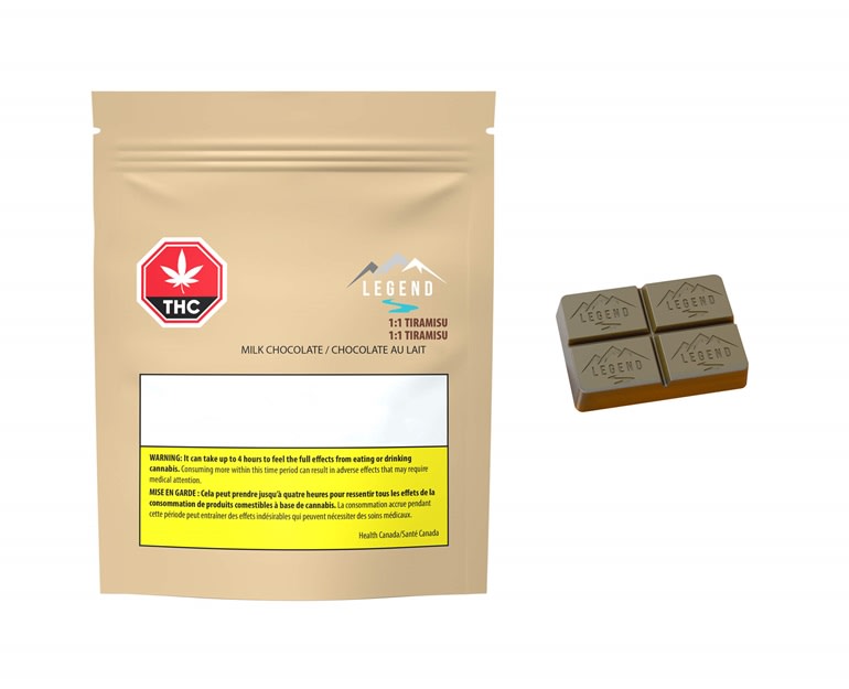 Legend Tiramisu CBN Milk Chocolate