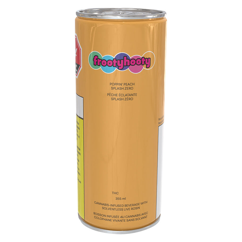 frootyhooty Poppin Peach Splash Zero | Smokey's