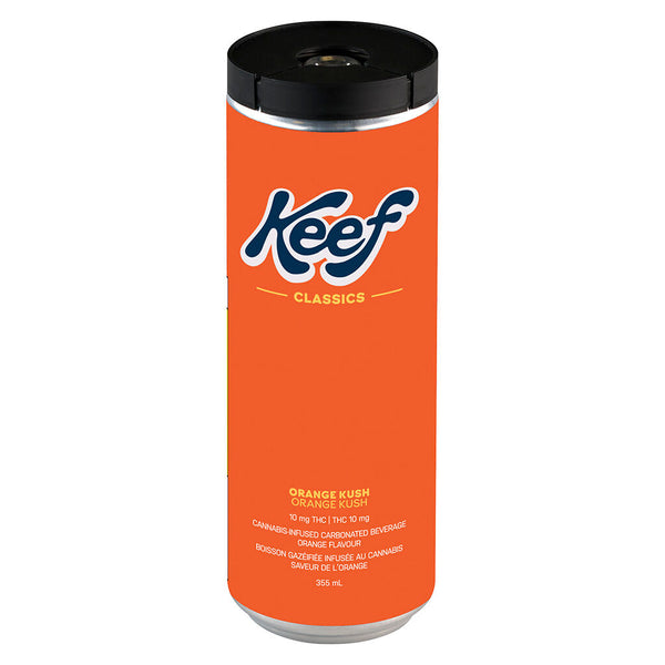 Keef Orange Kush Classic Soda — Smokey's | Beverages | Cannabis Delivery & Pickup