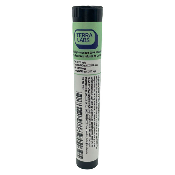 Terra Labs Lemonade Lava Diamond Infused Pre-Roll — Smokey's | Sativa PR | Cannabis Delivery & Pickup