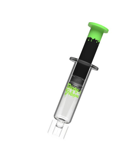 Sticky Greens Double Rainbow Diamond Syringe | Smokey's