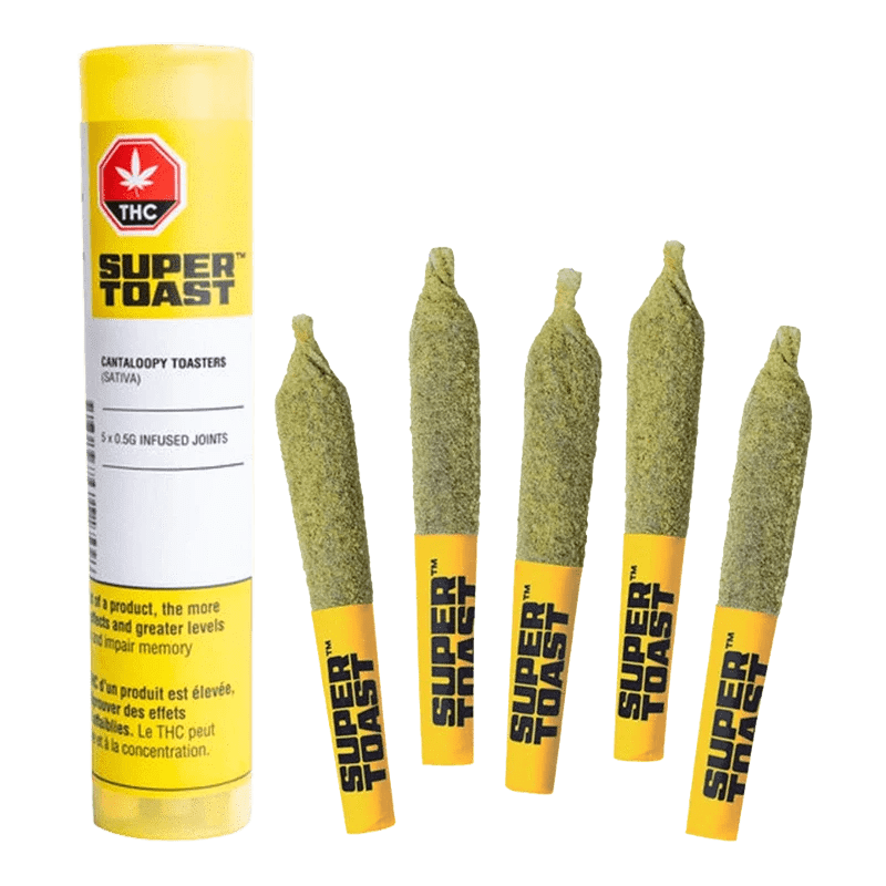 Super Toast Cantaloopy Toasters Coated Infused Pre-Roll | Smokey's