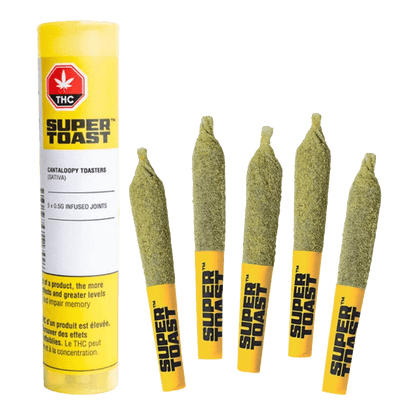 Super Toast Cantaloopy Toasters Coated Infused Pre-Roll | Smokey's