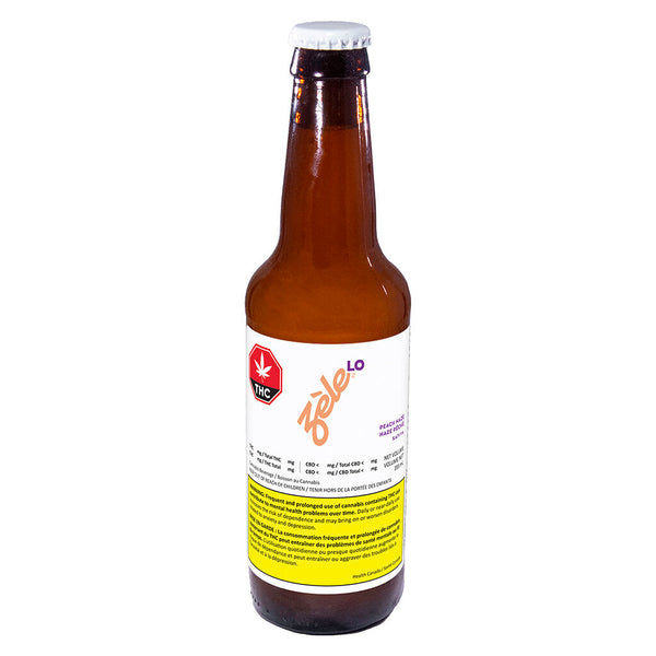Zele Peach Haze Soda — Smokey's | Beverages | Cannabis Delivery & Pickup