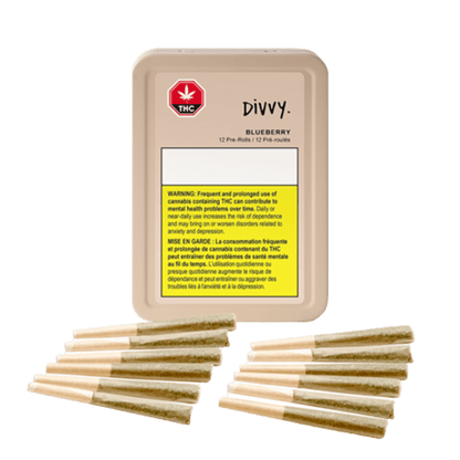 Divvy Blueberry Pre-Roll | Smokey's