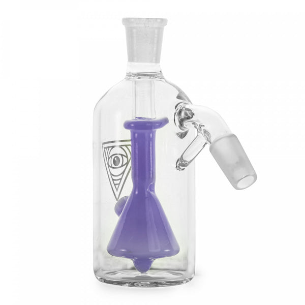 Red Eye 45 Degree Periwinkle Perc Ash Catcher — Smokey's | Lighters, Torches, & Miscellaneous | Cannabis Delivery & Pickup