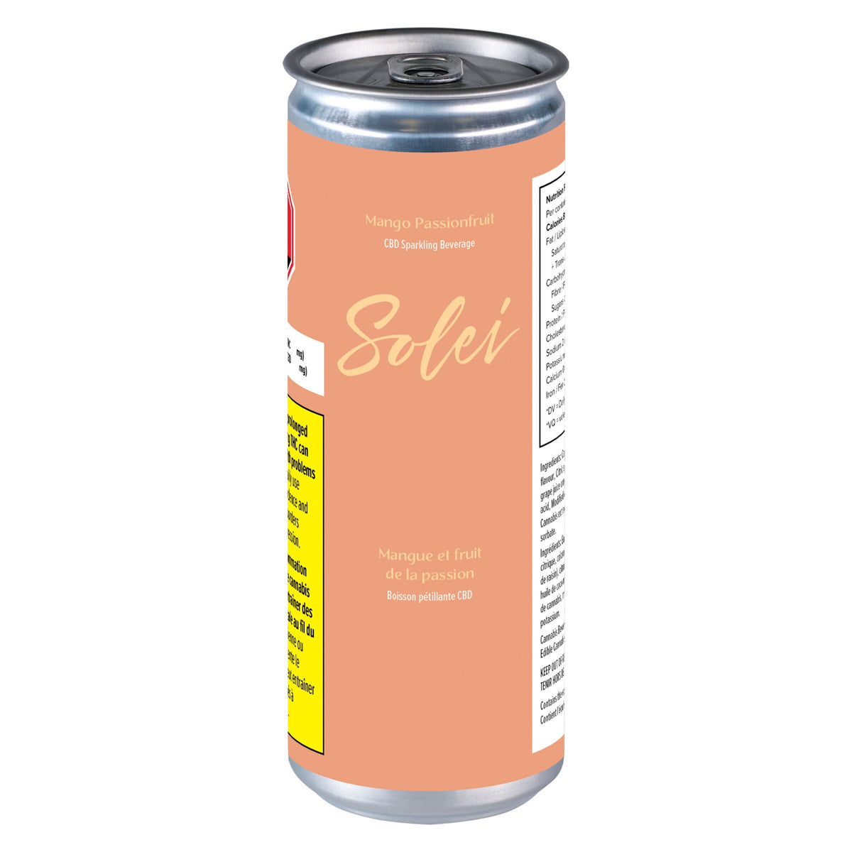 Solei Mango Passionfruit CBD Sparkling | Smokey's