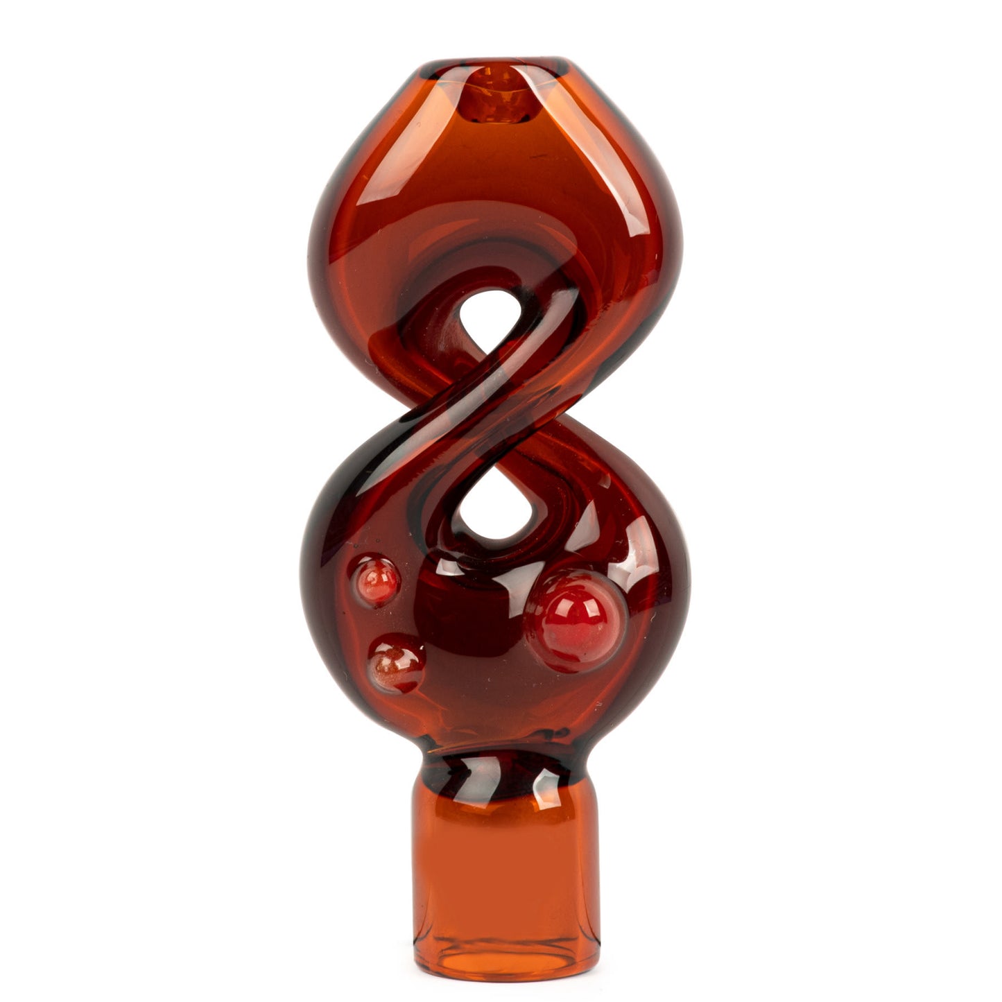 Red Eye Glass 3.25" Pretzel One-Hitter | Smokey's