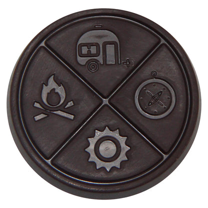 The Hazy Camper Black Forest Dark Chocolate | Smokey's