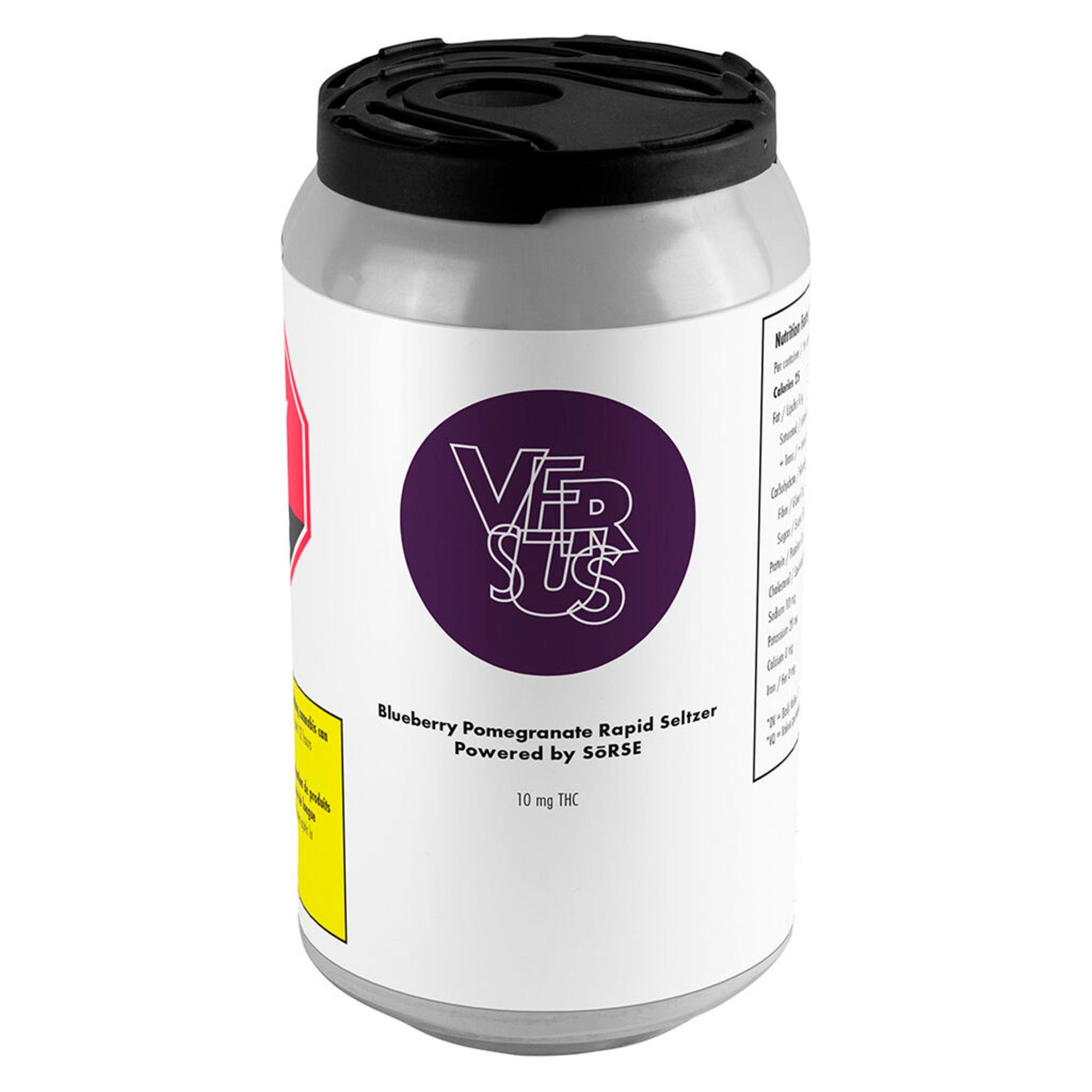 Versus Blueberry Pomegranate CBG Seltzer | Smokey's