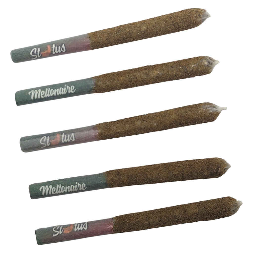 Status Mellonaire Diamond Coated Infused Pre-Roll | Smokey's