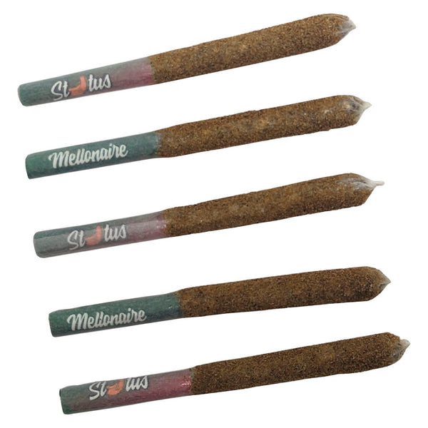 Status Mellonaire Diamond Coated Infused Pre-Roll — Smokey's | Indica PR | Cannabis Delivery & Pickup