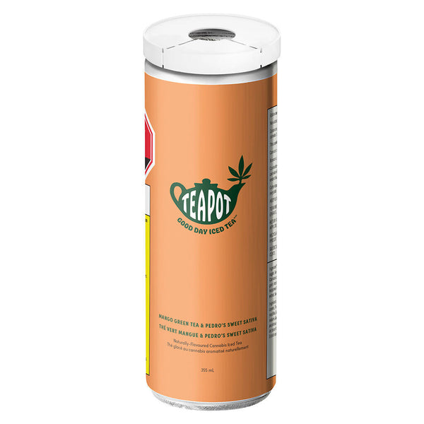 TeaPot Mango Green Iced Tea — Smokey's | Beverages | Cannabis Delivery & Pickup