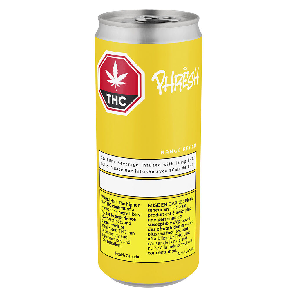 Phresh Mango Peach Beverage | Smokey's
