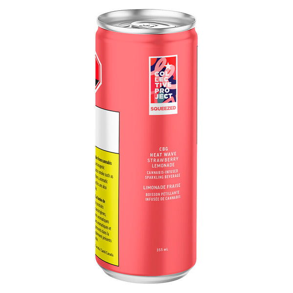 Collective Heat Wave CBG Strawberry Lemonade — Smokey's | Beverages | Cannabis Delivery & Pickup