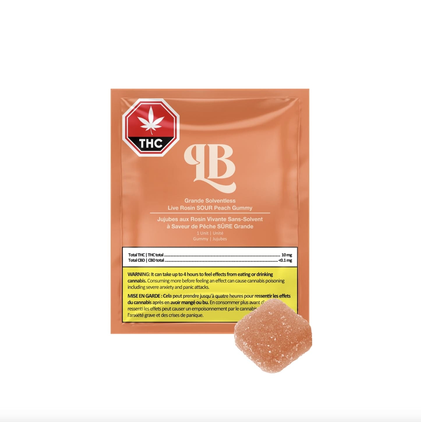 La Boca Sour Peach LR Soft Chew