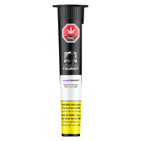 Violet Tourist Banana Ck Infused Mini J's — Smokey's | Sativa PR | Cannabis Delivery & Pickup
