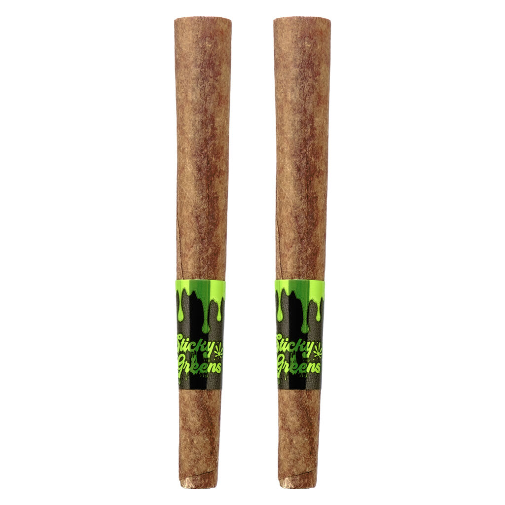 Sticky Greens Bussin Banana Infused Bluntz | Smokey's