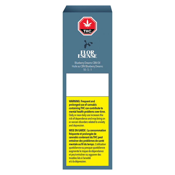 Floresense Blueberry Dreams CBN Oil — Smokey's | Oils | Cannabis Delivery & Pickup
